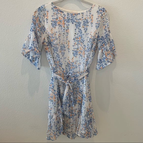 The Impeccable Pig Floral Short Sleeve Dress - Picture 2 of 5